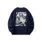 Navy Blue (White Text)