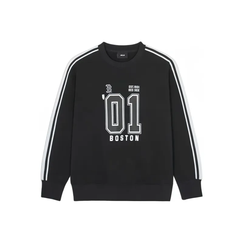 MLB SS24 Boston Red Sox Sweatshirt Unisex Black-0
