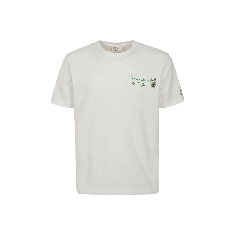 MC2 Saint Barth Portofino Chest Embroidered T-Shirt-0
