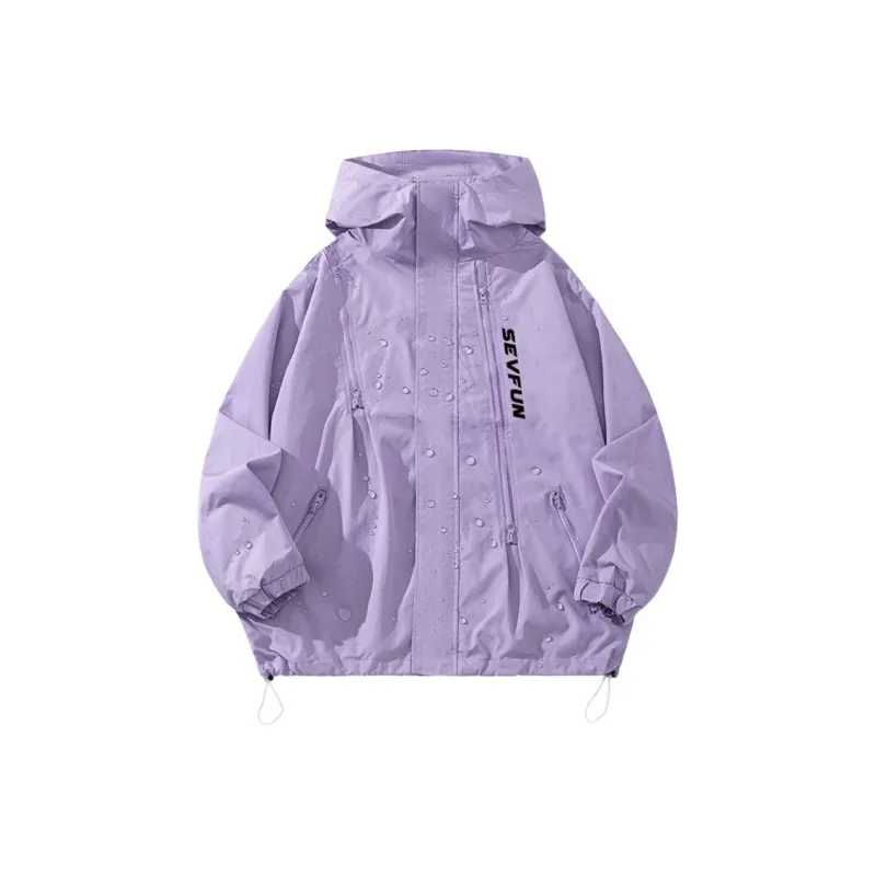 7 SEVFUN Waterproof And Windproof Windbreaker Jacket Unisex-8