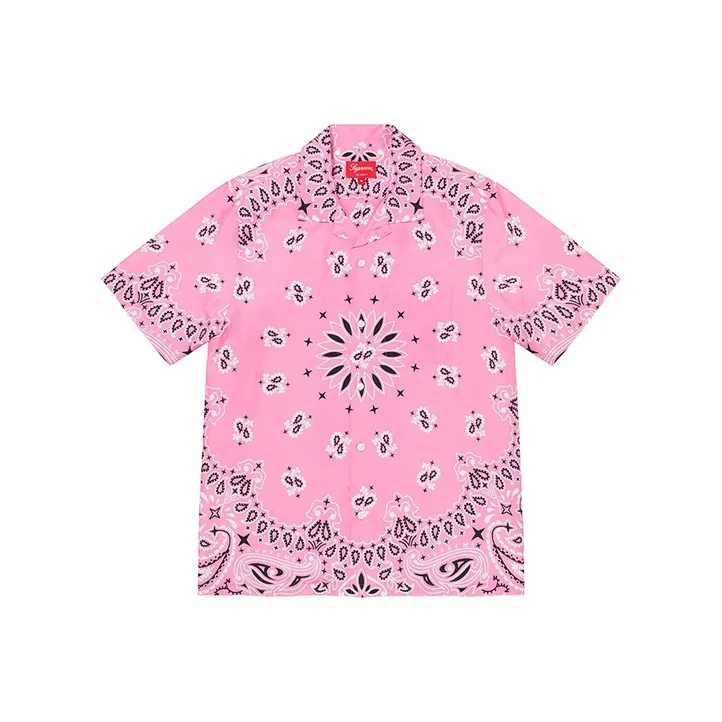 Supreme Bandana Silk S/S Shirt-3