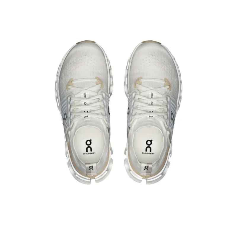 On Running Cloudswift 4 White Cream Women's-3
