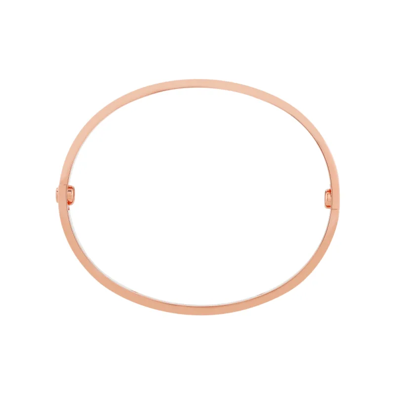 Cartier 2010s 18K Rose Gold Love Bless Multi-stone Bracelet-2