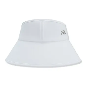 FILA Polyester Visor Cap Women's Jade White