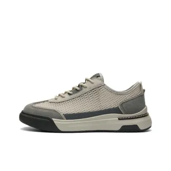 JEEP SPIRIT Casual Shoes Men Low Top Moon Dust Gray