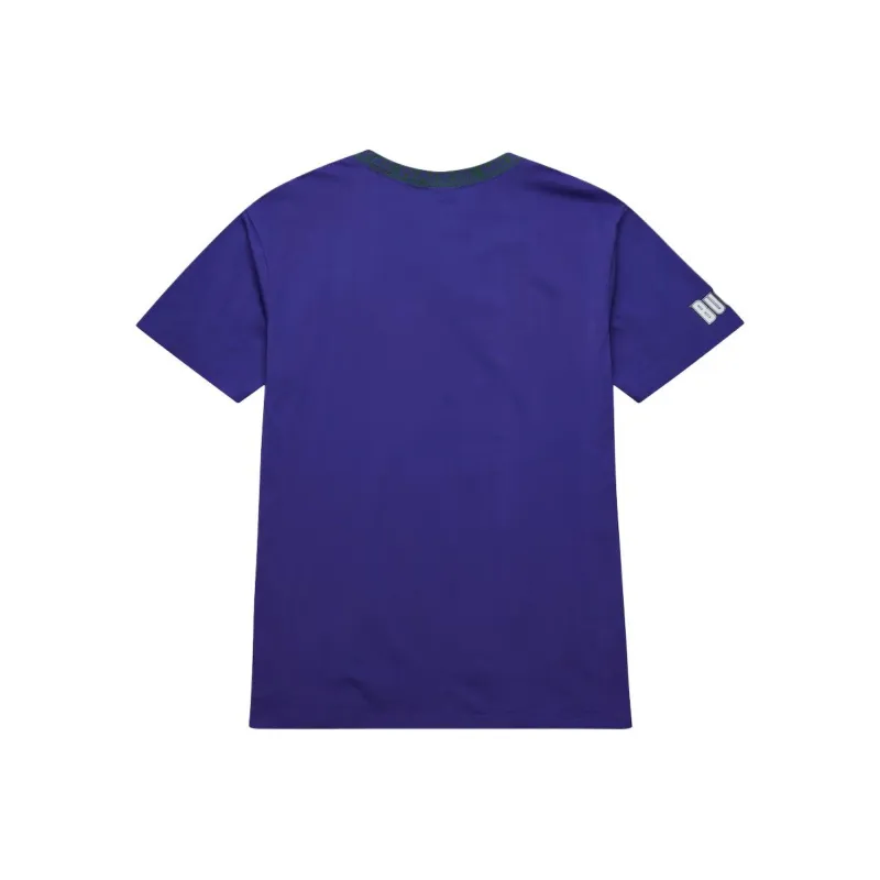Mitchell & Ness x NBA Milwaukee Bucks T Shirt Men's Dark Blue-1