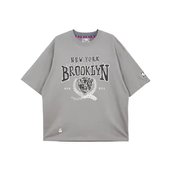 JACK JONES· JACK & JONES X NBA Co branded Brooklyn Nets T Shirt Men's