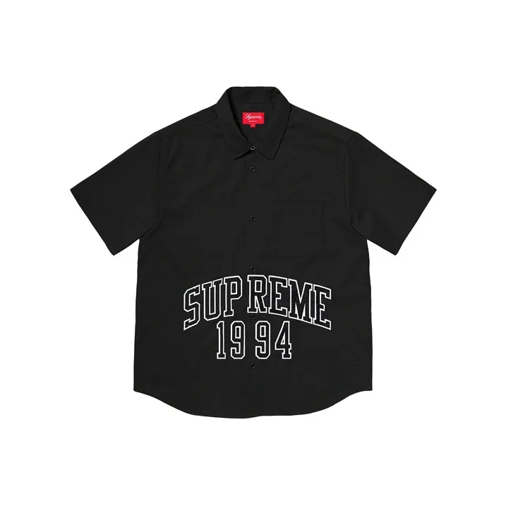 Supreme Arc Logo S/S Work Shirt-0