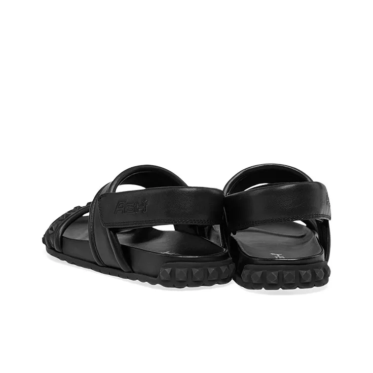 ASH TIXTY One Strap Sandals Women's Black-2