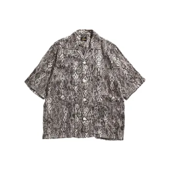 Needles Python Print Cabana Shirt
