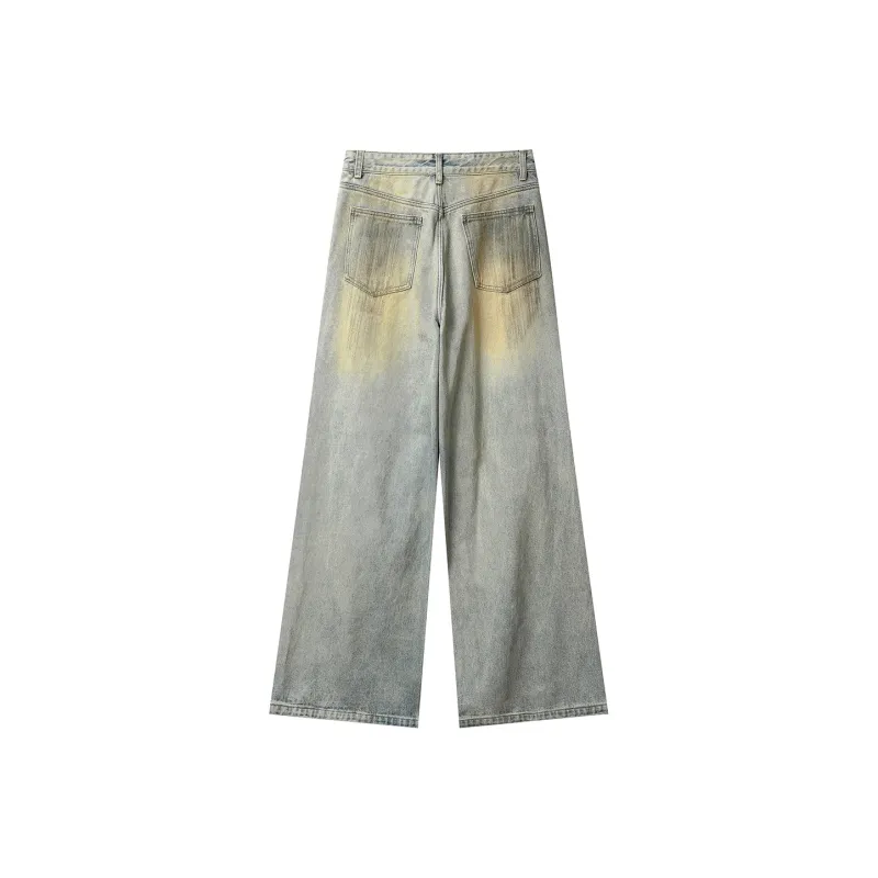 NANDCHN Jeans Unisex Nostalgic Blue-1
