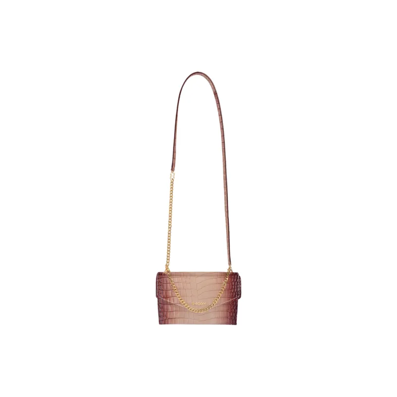 SANSONT Cow Leather Shoulder Bag Regular Women's Multicolor-2