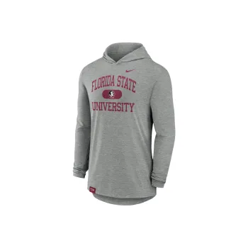 Nike Florida State Seminoles Blitz Men's Nike Dri FIT College Long Sleeve Hooded T Shirt