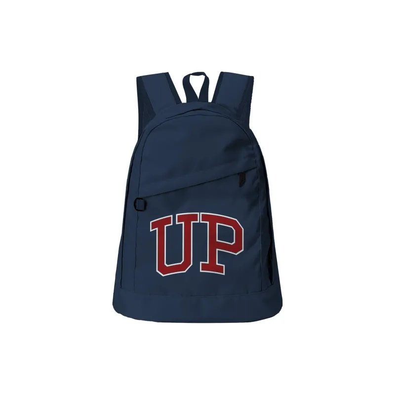 TURN UP Nylon Backpack Laptop Bag Unisex Blue/Black-0