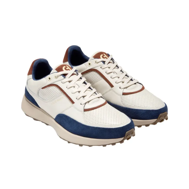 COLE HAAN Low Top Casual Shoes Men's White Blue-2