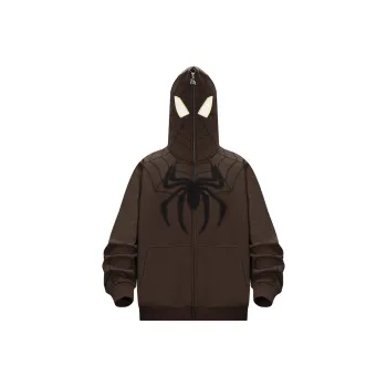 KAKAZZY Sweatshirts Unisex Brown