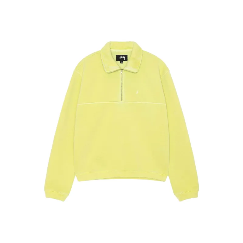Stussy Fleece Zip Mock Hoodie-5