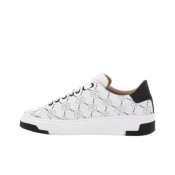 PHILIPP PLEIN Slip Resistant Low Top Skateboard Shoes Unisex White