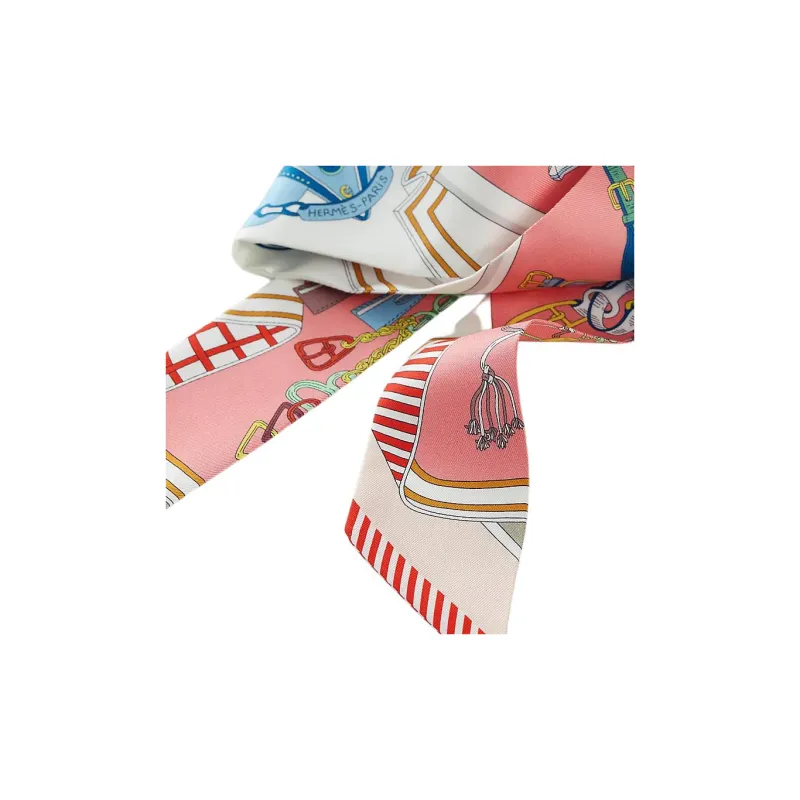 HERMES Silk Scarves Women's Pink-1