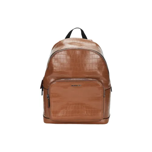 MICHAEL KORS MK Cooper Leather backpack shoulder Men's Brown