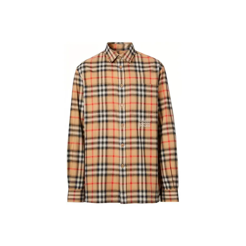 Burberry Shirt Men's Archive Beige-0