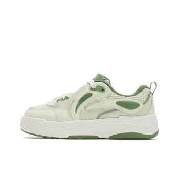 FILA VIBE Breathable Low Top Skateboard Shoes Women's Fluorescent Green