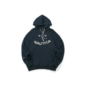Nautica White Sail Long Sleeved Sweatshirt Unisex
