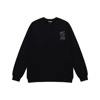 MK MONKEY KING Sweatshirt Unisex Black