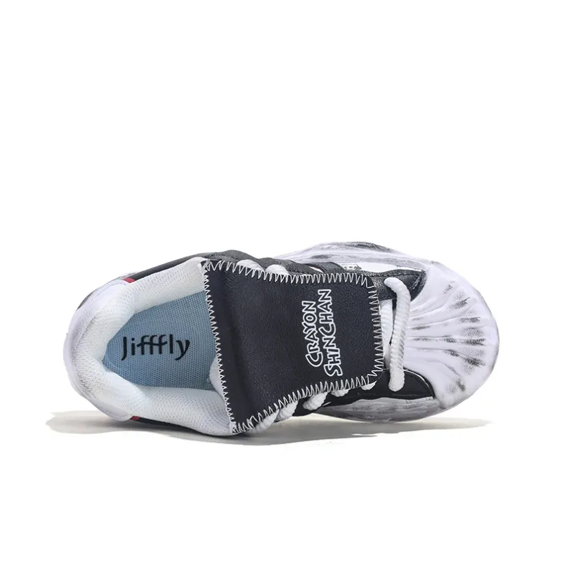 SHINCHAN x Jifffly Coverage Slip Resistant And Abrasion Resistant Low Top Skateboard Shoes Women's-4