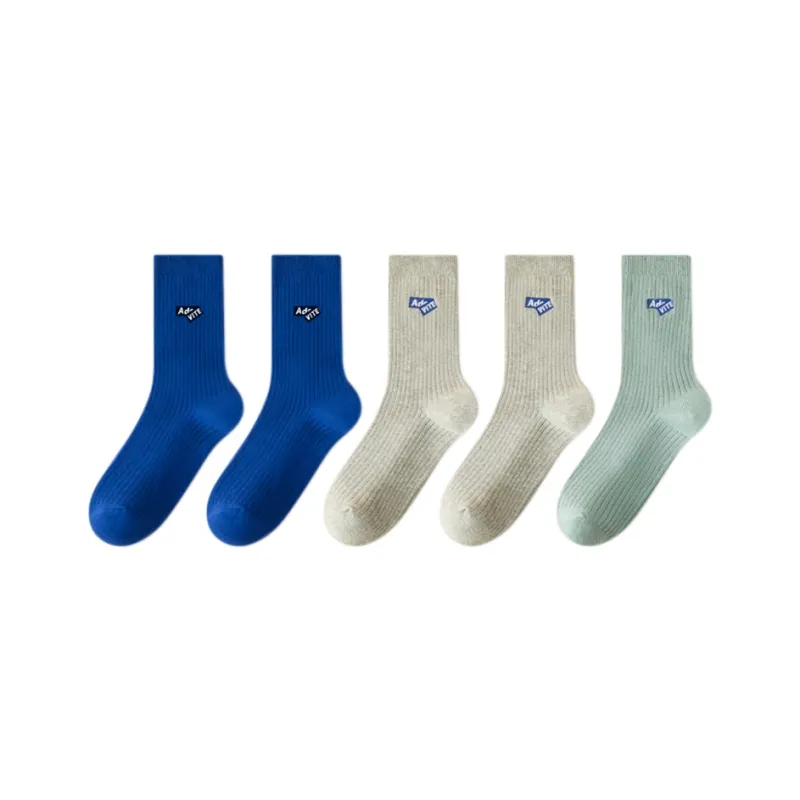 MIIOW Mid Calf Socks Unisex 5 Pack-14