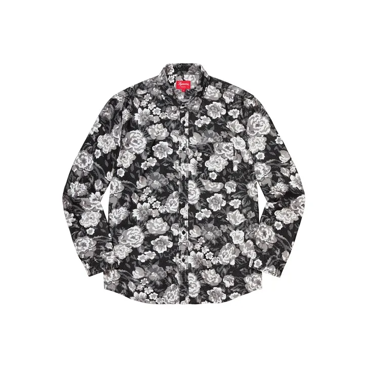 Supreme Digi Floral Corduroy Shirt-0