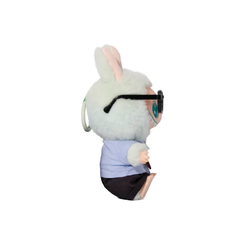 [Modified Doll] POP MART THEMONSTERS ELECTRONIC BLOOD, RESPECT Hang Tag Box Labubu Vinyl, Sitting Party Height 15cm-2