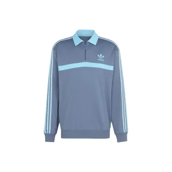 Adidas Originals Collared Cotton Sweatshirt