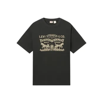 Levis T Shirts Men Black