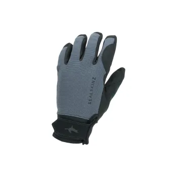 SEALSKINZ Nylon, Polyurethane, Elastane, Polyester Gloves Unisex Blue Gray