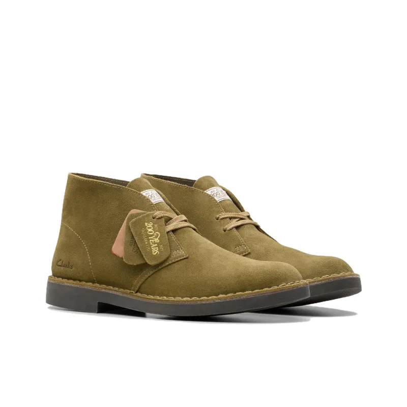 Clarks Desert Boot Evo Ankle Boots Men's Olive Green-2