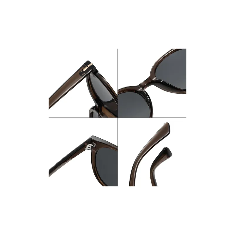 Yamaichi Maru TR90 Oval Sunglasses Unisex-3