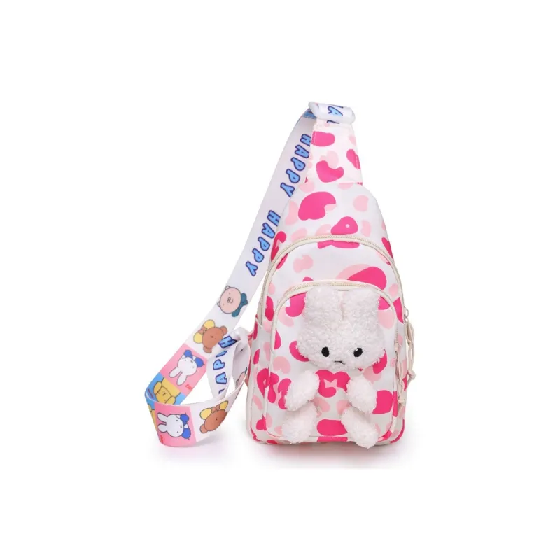 H YXIANG Canvas Sling Bag Mini Women's Multicolor-4