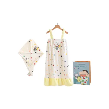 SHIJINGHUI x Crayon Shinchan Practical Towel Bath Towel Three Piece Set