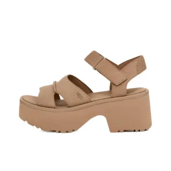 UGG New Heights One Strap Sandals 7.6cm Women's Brown