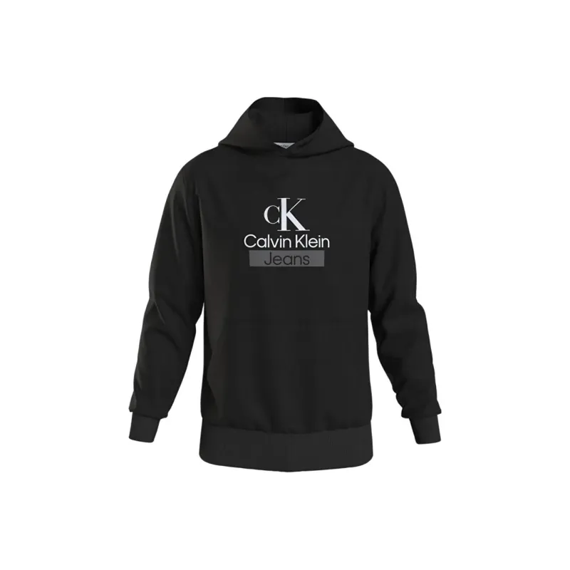 Calvin Klein Logo print Cotton blend Hoodie-0