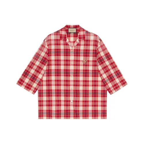 GUCCI Shirts Men Red