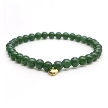 PEARL QUEEN Hetian Jade Bracelets Jasper Unisex