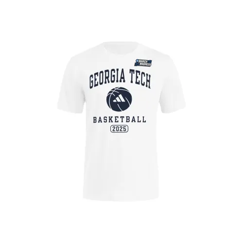 Adidas Free Shipping With AdiClub Georgia Tech March Madness Basketball Shirt