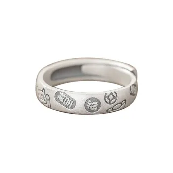 Happy Tide S999 Fine Silver Rings Women's