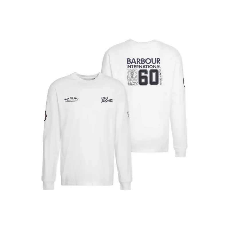 BARBOUR T Shirts Men White-0
