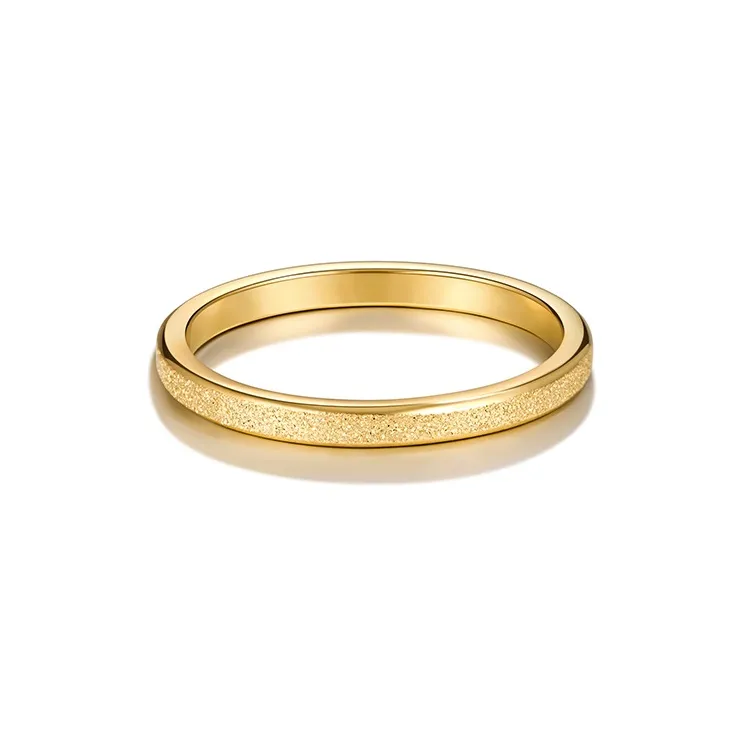 DODOGOGO Titanium Steel Rings Women's Silver, Packaging-5