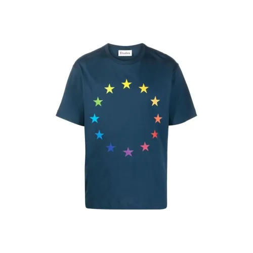 Études T-Shirts Men Blue