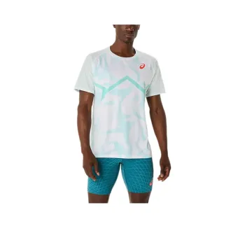 Asics SS25 T Shirt Men's Sea Blue