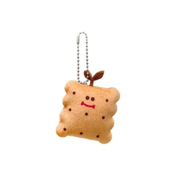 JIANYINGSHU Cute Stories Pocket Small Happiness Square Cake Cute Lanyard